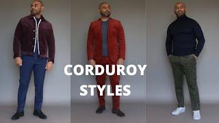 How To Wear Corduroy 5 Ways