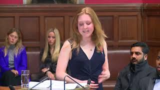 Maddy Colbourn | Big Tech Debate | Opposition (6/8) | Oxford Union