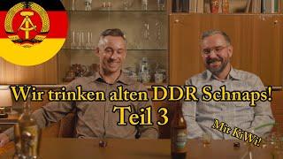 Alter DDR Alkohol Teil 3 - Kirsch-Whiskey, Schaalaer Wermut und Bayrisch Kräuter Likör