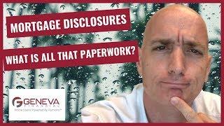 Mortgage Disclosures