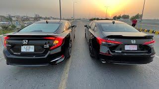 New Honda Civic RS Turbo 2022 vs Civic RS 2020 | Drag Race