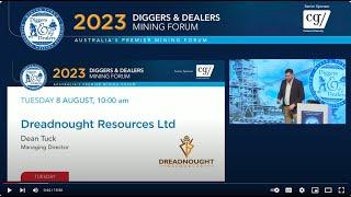Diggers & Dealers Mining Forum 2023 | Presentation Recording