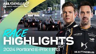 “He’s THROWN AWAY the victory!”  | Round 13 Hankook Portland E-Prix Race Highlights