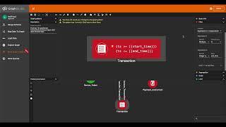 TigerGraph Visual Query Builder Demo: Transferred Amount