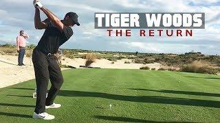 Tiger Woods Practice Round Swings - Hero World Challenge