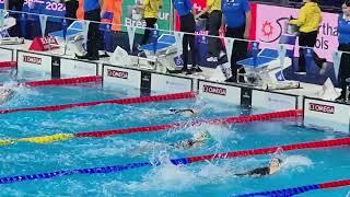 World Aquatics Swimming Championships 25m 2024 - Women 100m Medley - Semifinal - Gretchen Walsh WR