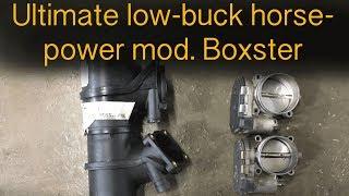 Porsche Boxster S the ULTIMATE low dollar power adder mod!
