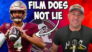 Former Coach EXPOSES TRUTH on FSU QB STRUGGLING vs Georgia Tech | DJ Uiagalelei | Film Review