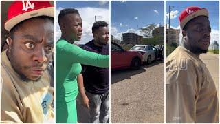 Wololo was caught in an accident with his vintage car