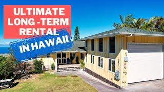 The ULTIMATE Long-Term Rental DREAM home in HAWAII  5/4 2,800ft with sweeping ocean views