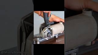homemade angle grinder sliding guide #diyproject #anglegrinder #stand