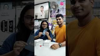  Cute couple unboxing OPPO A59 5G at Unique Mobiles Karwar  @oppomobileindia #Oppo