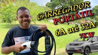 CARREGADOR PORTÁTIL PARA CARRO ELÉTRICO / CARREGADOR PARA BYD DOLPHIN