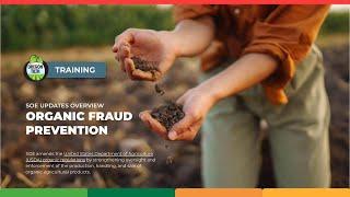 Organic Fraud Prevention Training