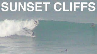 Big Waves at Sunset Cliffs