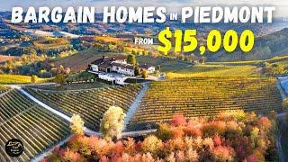 BUDGET Homes in Northern ITALY | Cheap PROPERTIES From €15,000 in Piedmont!