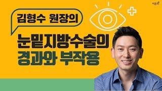 [닥튜버] 눈밑지방수술의 경과와 부작용 (서울에이치피부과 김형수 원장)