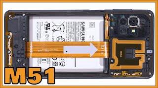 Samsung Galaxy M51 Disassembly Teardown Repair Video Review