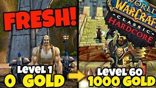 Farm Gold While Leveling on FRESH Classic WoW Servers (Fresh Vanilla WoW 2024 & 2025)