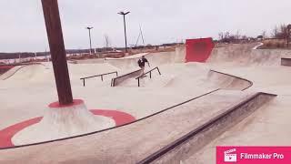 Skating at river front park fortsmith Arkansas