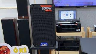Bảo Châu Elec Karaoke đấu giá sub Alto TS15s bass 40 và loa Alto Ts408 cực hot