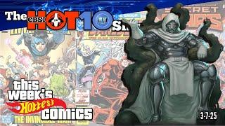 Marvel Leaks Heat Up Sales  Hot 10 Comic Books  Top Trending Comics This Week 2-28-25  CBSI