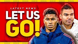 Rashford & Casemiro TRANSFERS Close! Zirkzee STAYS! Man Utd Transfer News