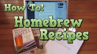 How to Find Great Homebrew Recipes?