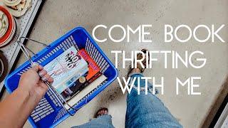 Come Book Thrifting With Me - Antique Store & Goodwill Book Haul