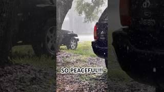 The Rain Be So Peaceful!!! #dR3 #rain #rainsounds #peaceful #subscribe #relaxing #jeep #rainyday