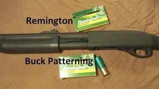 Remington Buckshot Patterning