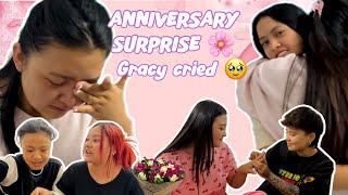 4th ANNIVERSARY celebration | ​⁠GRACY CRIED|SHREY & @prativaxmuskan SURPRISED US| Gifts unboxing