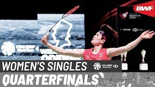 VICTOR Denmark Open 2024 | Michelle Li (CAN) vs. Wang Zhi Yi (CHN) [2] | QF