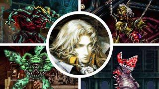 Castlevania: Harmony of Despair HD - All Bosses + Ending