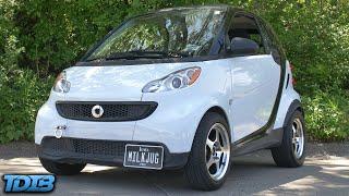 300HP Smart Car is The Ultimate Tuner Troll (Turbo Hayabusa Swapped Smart Car)