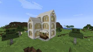 Как построить красивый городской домик в minecraft - туториал