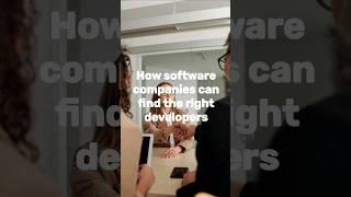 How software companies can find the right developer #softwarecompany #developer #hiring #finding