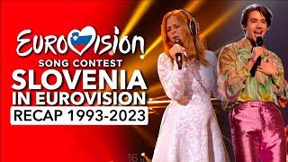  Slovenia in Eurovision Song Contest (1993 - 2023 | RECAP Slovenija na Evroviziji)