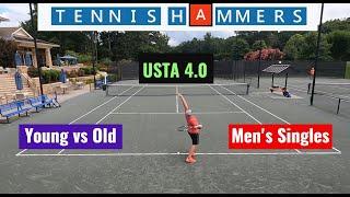 USTA Men's 4.0 Singles | Young vs Old | Riverbrooke vs Horseshoe Band