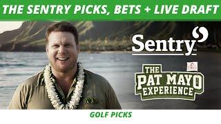 2025 The Sentry Picks, Bets , One and Done Contest | 2025 PGA Best Ball Draft | Fantasy Golf Picks