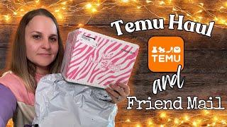 Temu Haul Time and Pink Zebra Unboxing-Consultant: @JustJenn00