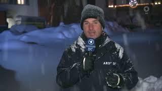 ARD Brennpunkt Schneechaos 2019 in Jachenau - Reportage ARD Brennpunkt