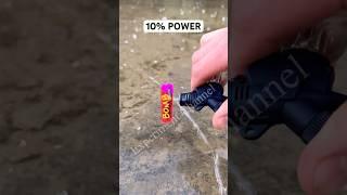 Firecracker Under ice POWER TEST! #shorts #cracker #tricks #fireworks