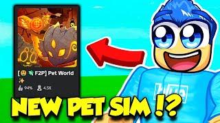 THIS NEW PET GAME COULD BE THE NEW PET SIMULATOR...