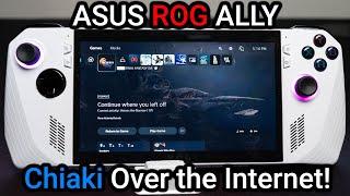 ROG Ally PS5 Remote Play  Play Chiaki out of Network! 