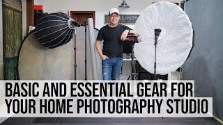 Basic Essential Gear for your Home or Small Photography Studio Set Up