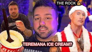 Dwayne THE ROCK Johnson’s Teremana Spiked ICE CREAM | SALT & STRAW | Disney Springs Christmas Vlog 