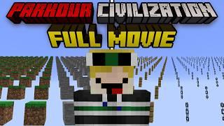 Minecraft but I survive in PARKOUR CIVILIZATION [FULL MOVIE]