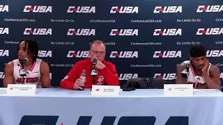 CUSA Men's Basketball Tournament Press Conference: Quarterfinals - FIU vs JAX State