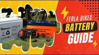 Battery type guide | Ferla Commercial Bikes | FAQ